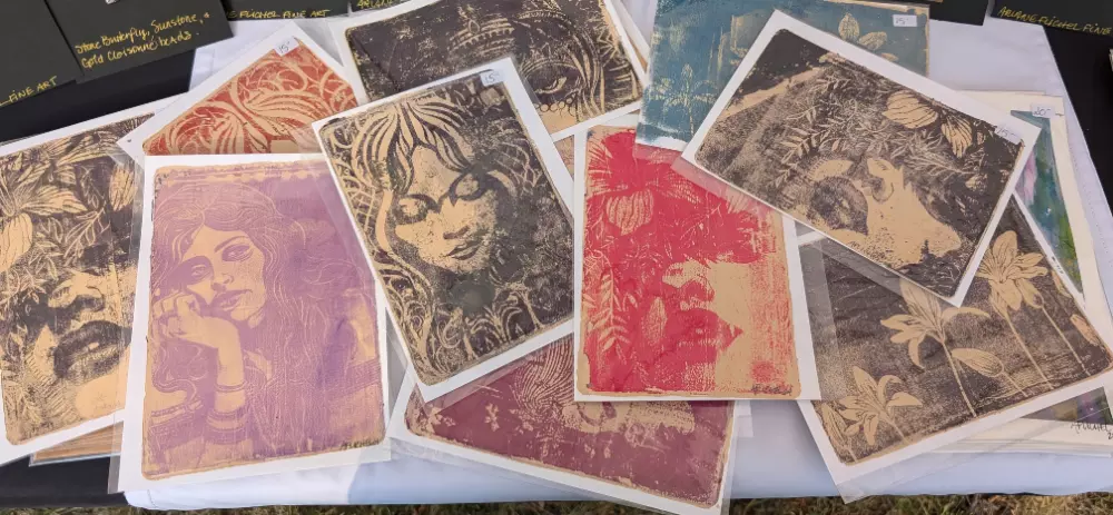 Gel Plate Printmaking Workshop