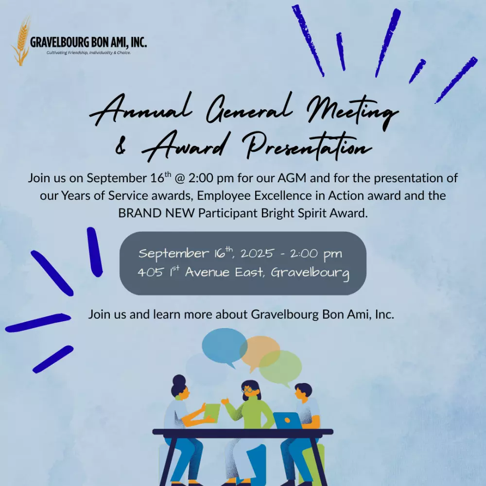 Gravelbourg Bon Ami AGM