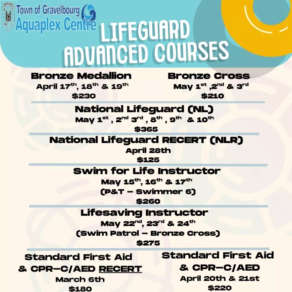Lifeguard Advanced Courses